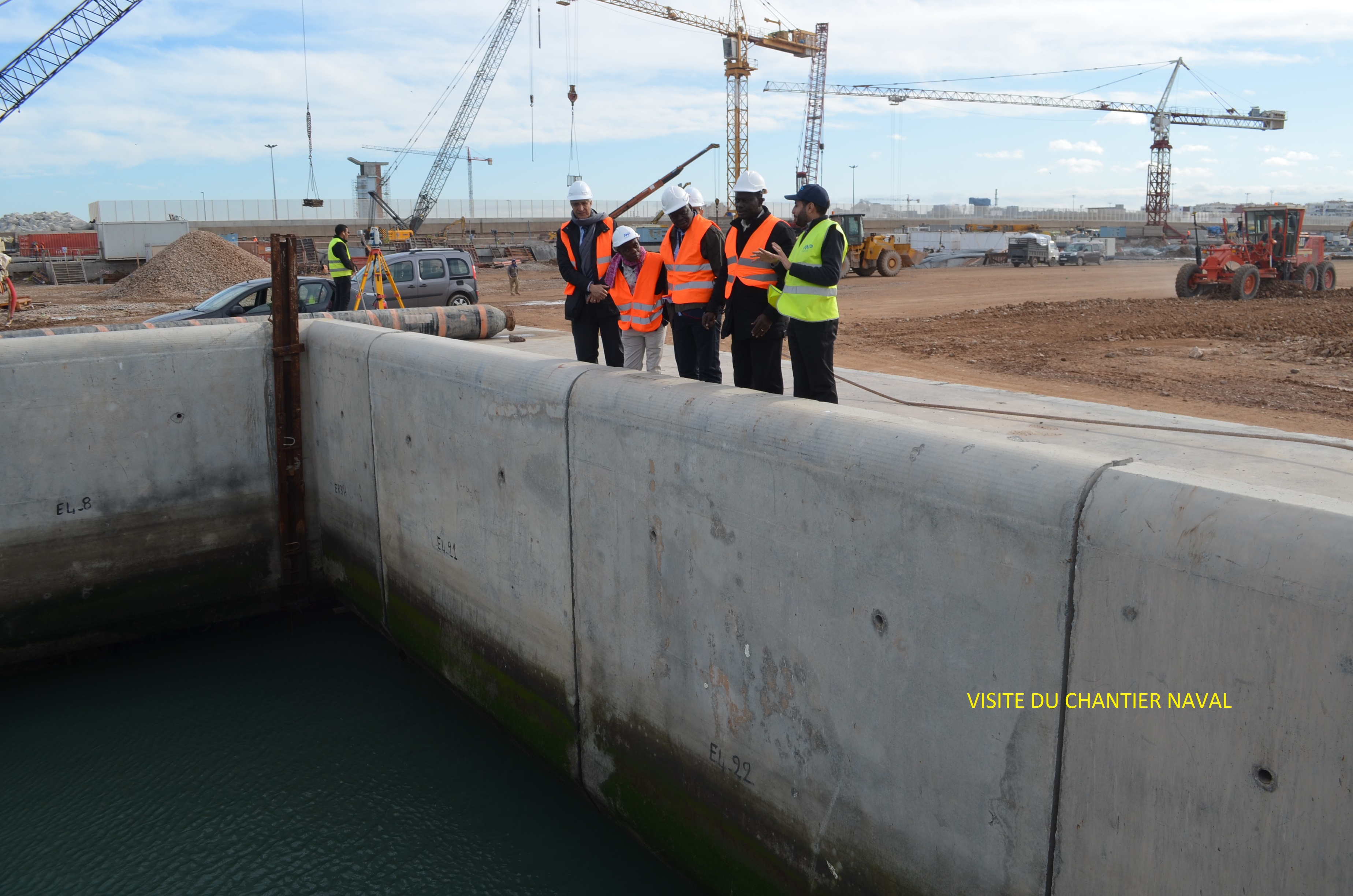 Formation sur l’entretien et le contrôle des ouvrages portuaires des ingénieurs du Port Autonome de Lomé (TOGO) Du 9 au 20 décembre 2019